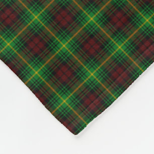 Clan Martin Tartan Fleece Deken