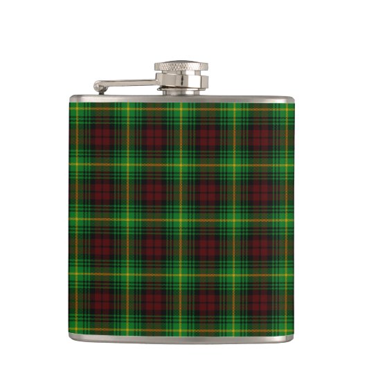 Clan Martin Tartan Heupfles (Voorkant)