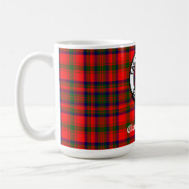 Clan Matheson Crest Badge en Tartan Koffiemok