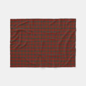 Clan Matheson Tartan Fleece Deken (Voorkant (Horizontaal))