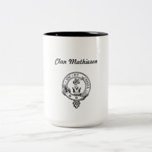 Clan Mathieson Coffee Mok