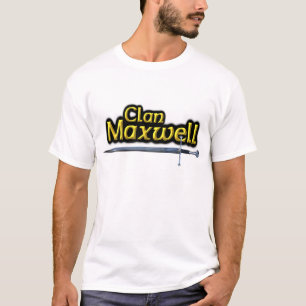 Clan Maxwell Geïnspireerd Scottish T-shirt