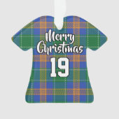 Clan McAuliffe MacAuliffe Tartan Christmas Jersey (devant)