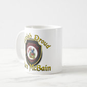Clan McBain Scottish Fier Cups Mugs (Devant gauche)