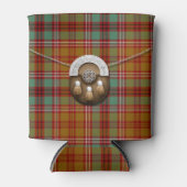 Clan McCall Tartan en Sporran Blikjeskoeler (Voorkant)