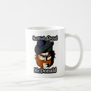Clan McDonald Tartan Scottish Koffiemok