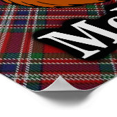 Clan McFarland Schotse Tartan Poster (Hoek)
