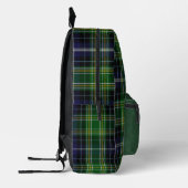 Clan McKellar Plaid Monogrammed Bedrukte Rugzak (Links)