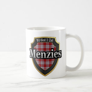 Clan Menzies Schotse dynastie Tartan Mokken Cups