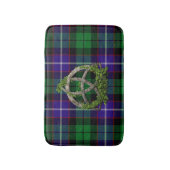 Clan Mitchell Tartan Celtic Trinity Badmat (Voorkant Verticaal)