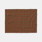 Clan Monro Tartan Fleece Deken (Voorkant (Horizontaal))