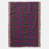 Clan Montgomery Tartan Deken (Voorkant Verticaal)