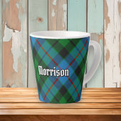 Clan Morrison Chasse Tartan Latte Mug