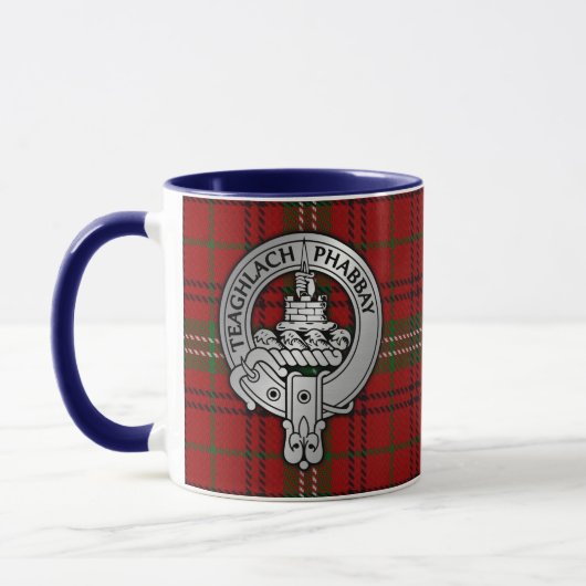 Clan Morrison Crest & Tartan Mok (Links)