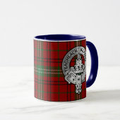 Clan Morrison Crest & Tartan Mok (Voorkant rechts)