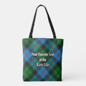 Clan Morrison Hunting Tartan Canvas tas (Achterkant)