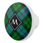 Clan Morrison Hunting Tartan Ceramic Knob Keramische Knop (Rechts)