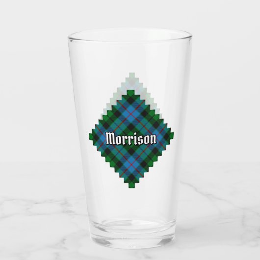 Clan Morrison Hunting Tartan Glas (Achterkant)