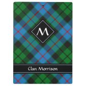 Clan Morrison Hunting Tartan Klembord (Achterkant)