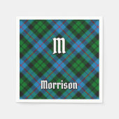 Clan Morrison Hunting Tartan Napkins Servet (Voorkant)