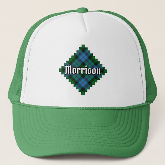 Clan Morrison Hunting Tartan Trucker Hat Trucker Pet (Voorkant)