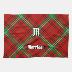 Clan Morrison Rouge Tartan Serviette de cuisine