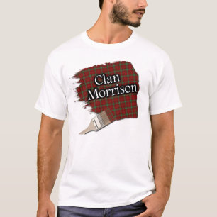 Clan Morrison Schots Tartan Paint Shirt