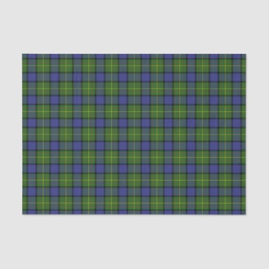 Clan Muir Tartan Tissuepapier (Voorkant)
