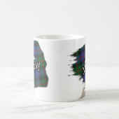 Clan Murray Tartan Paint Brush Cup Mug (Centre)