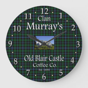 Clan Murray's oude Blair Castle Coffee Co. Grote Klok