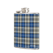 Clan Napier Tartan Monogram Heupfles (Links)