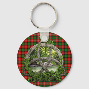 Clan Nesbitt Tartan Celtic Trinity Sleutelhanger
