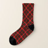 Clan O'Connell Tartan Rouge et noir Plaid (Gauche - extérieur)