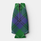 Clan Oliphant Crest over Tartan Bottle Cooler (Achterkant)