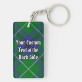 Clan Oliphant Crest over Tartan Sleutelhanger (achterkant)