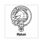 Clan Oliphant Crest Rubber Stamp Rubberstempel (Afrduk)