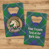 Clan Oliphant Crest sur Tartan