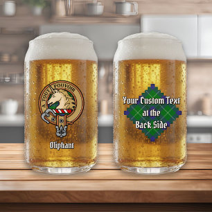 Clan Oliphant Crest sur Tartan