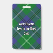 Clan Oliphant Tartan Badge (Arrière)