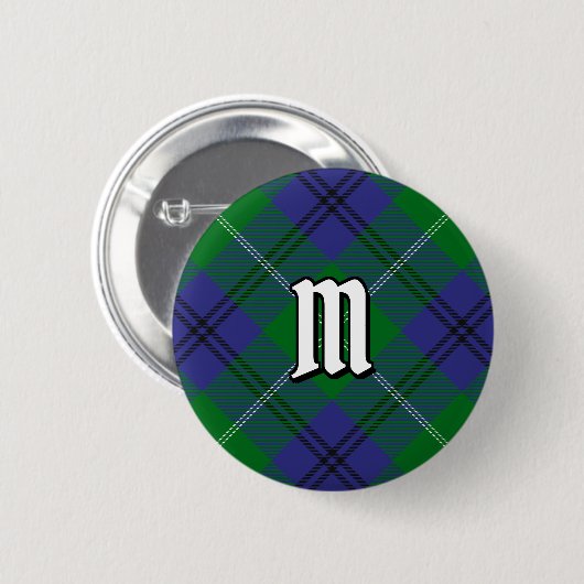 Clan Oliphant Tartan Button (Voorkant /achterkant)