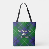 Clan Oliphant Tartan Canvas tas (Achterkant)