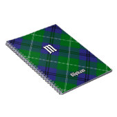Clan Oliphant Tartan Carnet (Côté Droit)