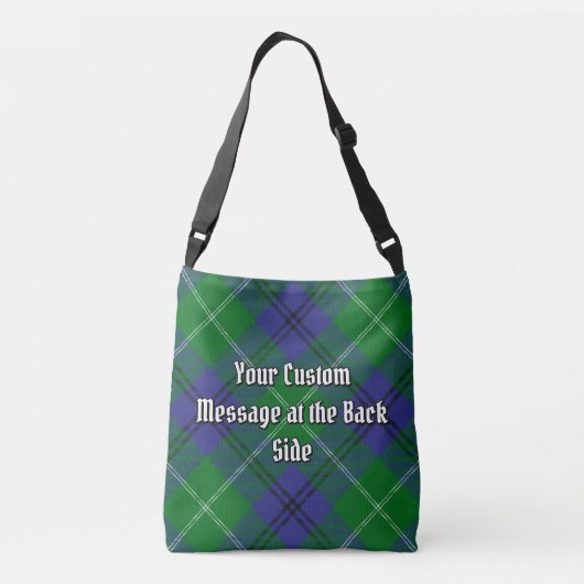 Clan Oliphant Tartan Crossbody Tas (Achterkant)