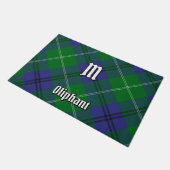 Clan Oliphant Tartan Deurmat (Schuin)
