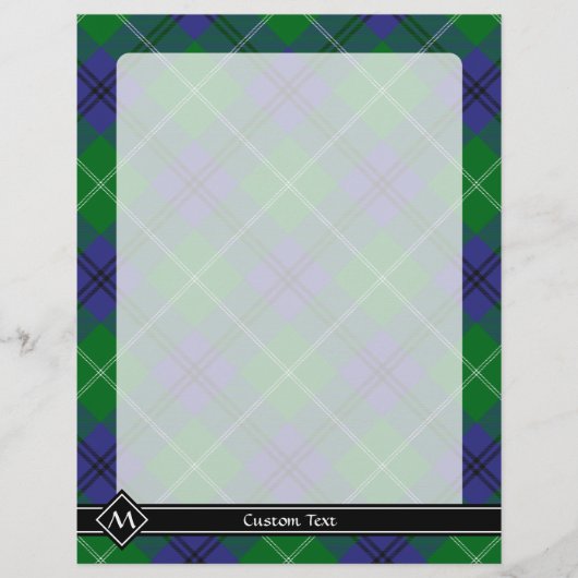 Clan Oliphant Tartan Flyer (Voorkant)