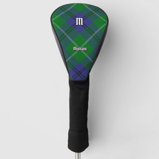 Clan Oliphant Tartan Golf Head Hoesje Golfheadcover (Voorkant)