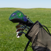 Clan Oliphant Tartan Golf Head Hoesje Golfheadcover (Insitu)