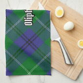 Clan Oliphant Tartan keukenhanddoek (Quarter Fold)