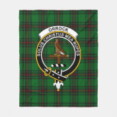 Clan Orrock Tartan Pset Fleece Deken (Voorkant)