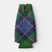 Clan Paterson Crest over Tartan Flesjeskoeler (Achterkant)